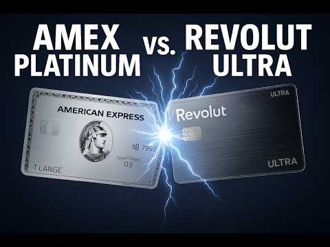 Credit card vs. debit card: Amex Platinum or Revolut Ultra – which is right for you?