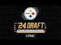 Tone Digs, Daniel Jeremiah, FINAL Mock Draft featured on 2024 Steelers Draft Countdown Show