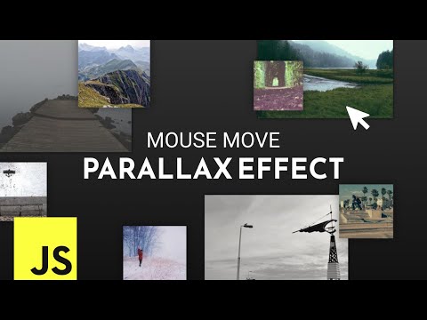 Parallax Mouse Move Effect With Javascript Quick Tutorial