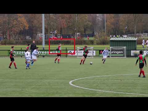 College soccer recruiting video of defender Kay fall 2020