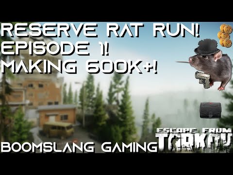 Reserve Rat Run - Episode 1- Making 600K+ - 2 PMCs Glocked!