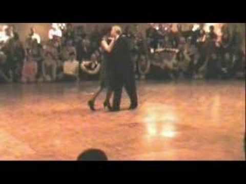  Liz Haight  and  Ricardo Vidort  are  dancing  to  the  tango  "  Poema  "