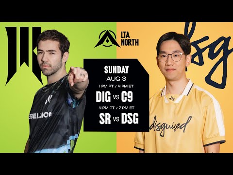 DIG vs C9 | SR vs DSG - 2025 LTA North Split 3 - W2D2