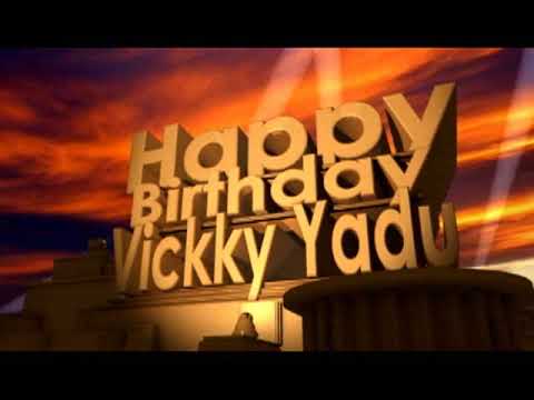 Happy Birthday Vicky Yadu