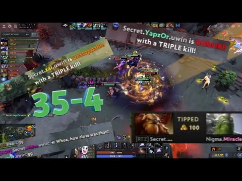 Secret Disrespect  And Destroy Nigma For Two Minutes Straight!!