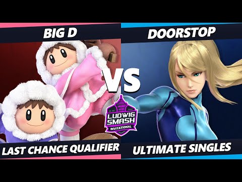 Ludwig Invitational - Big D (Ice Climbers) Vs. Doorstop (ZSS) SSBU Ultimate Tournament