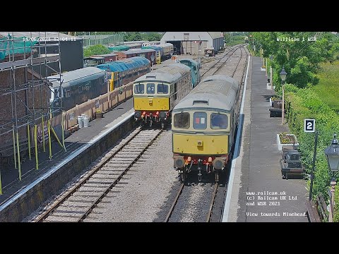 WSR – Williton Camera 1, West Somerset Railway, Somerset UK | Railcam LIVE