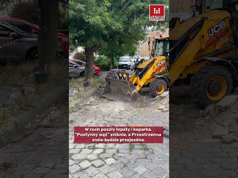 Ruszyły prace remontowe na ulicy Przestrzennej