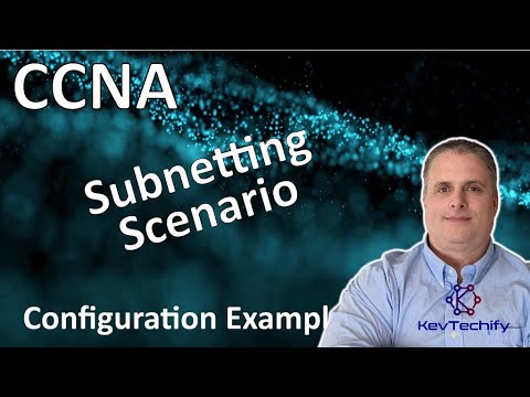 Subnetting Scenario Configuration Example - IPv4 Addressing- Lab 11.7.5 - CCNA - KevTechify | vid 17