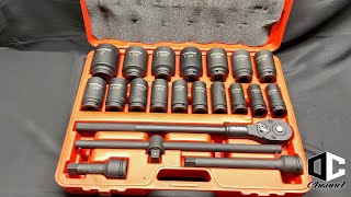 Tekton 3/4in 6-Point Deep Impact Socket Set