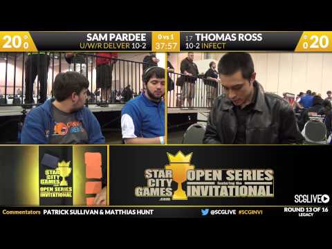 SCGINVI - Invitational - Round 13 - Sam Pardee vs Thomas Ross
