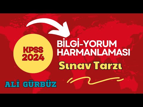 59) 2024 KPSS - Sınava Uygun 27 Soruluk Yeni Deneme Sınavı | Ali Gürbüz