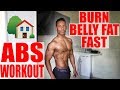 HOW TO Lose Stubborn Belly Fat - 5 Minute Home Ab Workout