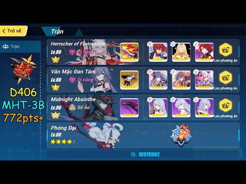 Red Lotus D406 — MHT-3B (Fire) — HOF AE MA 772+ (No Fuxi/Sirin)