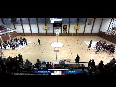 F4 Kadetska Regionalna liga- Finale KŽK TOPOLČANKA 1946 - ŽKK SREM