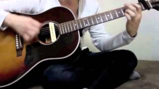 the HIATUSのHorse Ridingをソロギター（アコギ）で弾いてみた