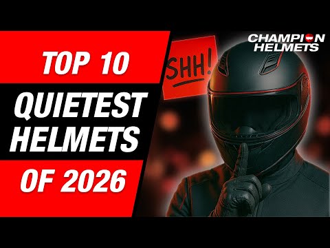 Top 10 Quietest Motorcycle Helmets of 2026 | Noise Tested on the Road