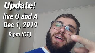 Appliance Repair Q&A Update — Live Q and A Dec 1, 2019 9:00pm (CT)