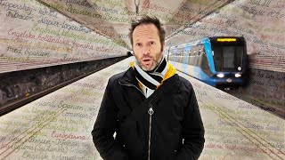Rissne station and human history - Stockholm underground