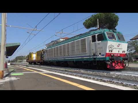 E652.060 + Rail 3D di RFI, in transito a Pomezia!
