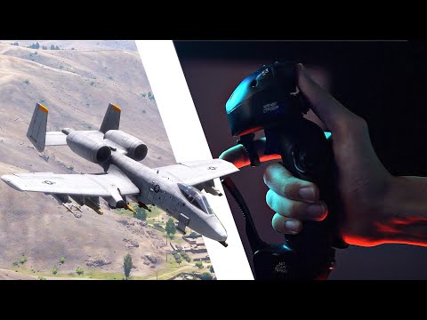 PILOTING AN ARMA 3 A-10 WITH H.O.T.A.S. - Is it really worth the $$$?