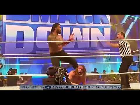 Masterz Of Mayhem TV -  Roman Reigns Vs. Matt Riddle - WWE Fan Cam