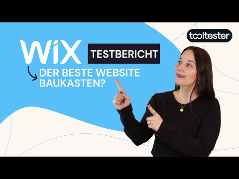 Wix Homepage-Baukasten video