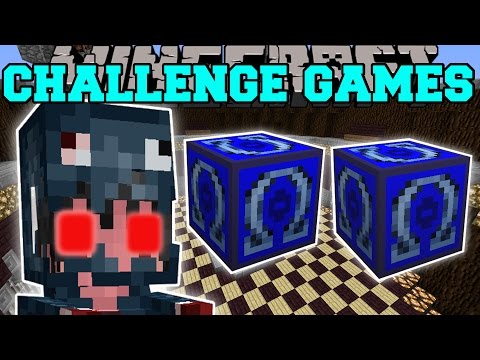 Minecraft: MUTANT SQUID GIRL CHALLENGE GAMES - Lucky Block Mod - Modded Mini-Game