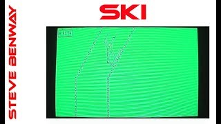 Ski on the Commodore PET / CBM 8032. Gameplay & Commentary