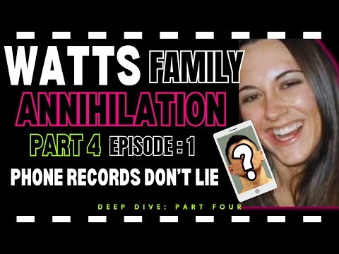 WATTS FAMILY ANNIHILATION| PT:4 | PHONE RECORDS DON'T LIE | EP:1 SUSPICIOUS CONTACT #1