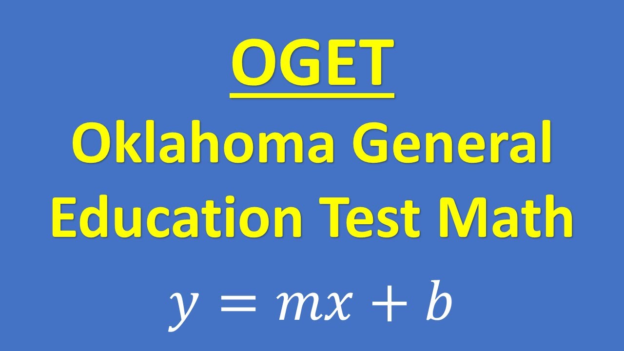 OGET Oklahoma General Education Test Math – Practice Problem