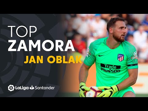 Jan Oblak - Zamora Trophy LaLiga Santander 2018/2019