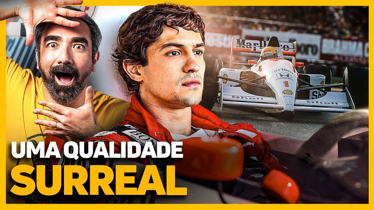 SENNA É UMA SÉRIE GRANDIOSA! Visita ao set de filmagem e entrevista com o elenco.