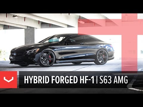 Vossen Hybrid Forged HF-1 Wheel | Mercedes-Benz S63 AMG Coupe | Tinted Gloss Black