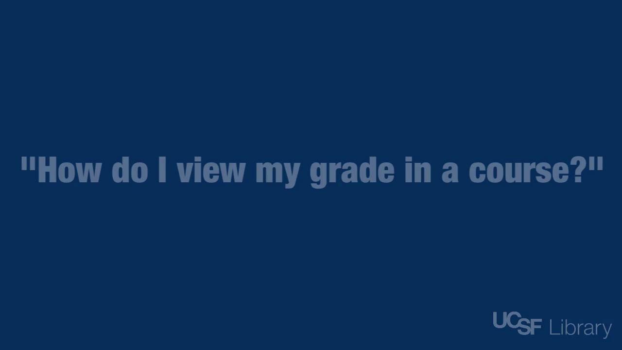 View CLE Course Grade