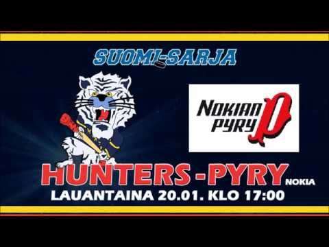 Maalikooste - Hunters - Pyry 20.1.2018