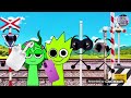 OWACKX Didn T Working Object Railroad Crossing Sprunki 14