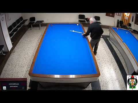 LLIGA CATALANA 3 BANDES 1a DIVISIO- C.B. VIC "A" vs C.B. SANT ADRIA "A"