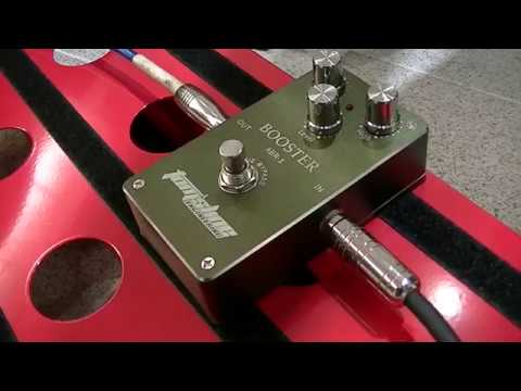 Пример использования педали эффектов Tomsline ABR-1 Booster