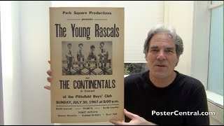Young Rascals Concert Posters 1966-67 New York & Massachusetts