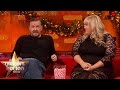 REBEL WILSON Raps For Ricky Gervais and Ben.