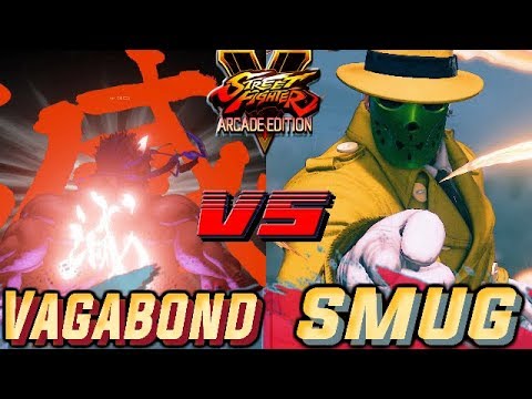 SFV AE 💥 Vagabond (Kage) VS Smug (G) Street Fighter V Arcade Edition Season 4