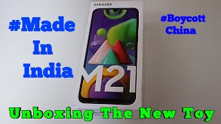 #UNBOXING #SAMSUNG M21