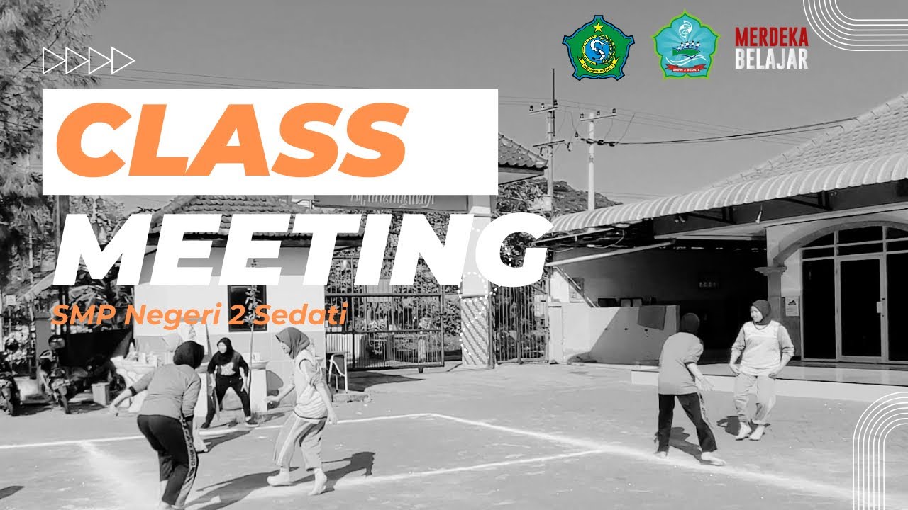 Kegiatan Classmeeting SMP Negeri 2 Sedati di Semester Genap Tahun Ajaran 2023/2024