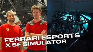 Esports drivers take on the Scuderia Ferrari Simulator!