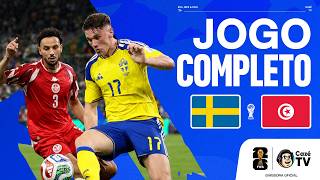 AO VIVO: SUÉCIA X TUNÍSIA | COPA DO MUNDO FIFA™ 2026 | 1ª RODADA | FASE DE GRUPOS