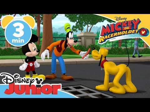 Mickey og Racerholdet | Fedtmule i Paris 🇫🇷- Disney Junior Danmark