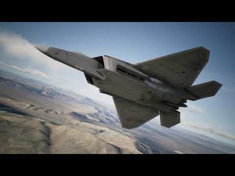 ACE COMBAT™ 7  SKIES UNKNOWN Stonehenge Defensive F-22 XSDB