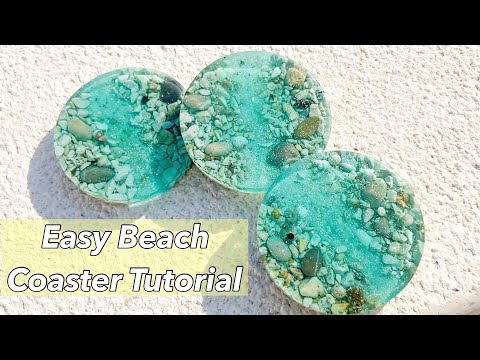 Resin Beach Serving Board Tutorial Fixing Resin Mistakes