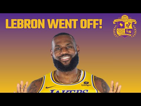 LeBron Triple Double As Lakers Demolish Mavs!